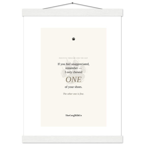 The Corgi Kid Co wall art — The ONE